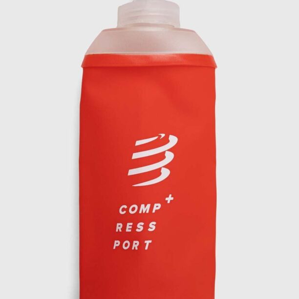 Compressport sticla ErgoFlask 300 ml culoarea rosu