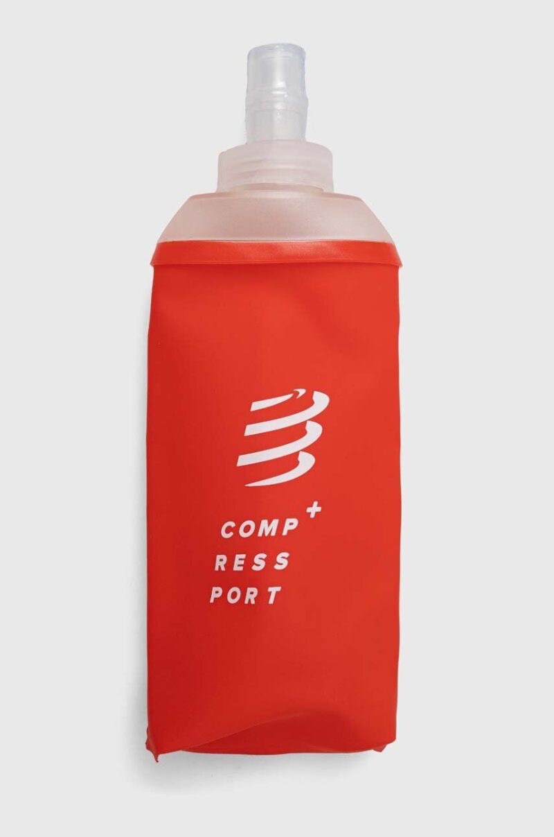 Compressport sticla ErgoFlask 300 ml culoarea rosu