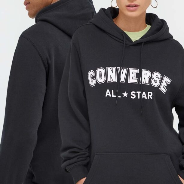 Converse bluza culoarea negru