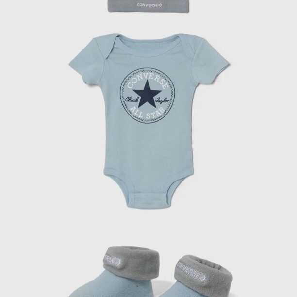 Converse body din bumbac pentru bebelusi