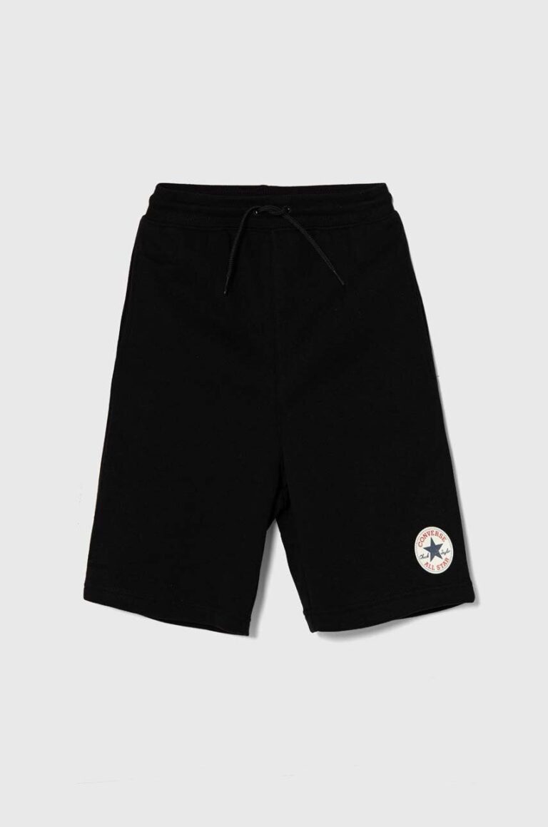 Converse pantaloni scurti copii culoarea negru