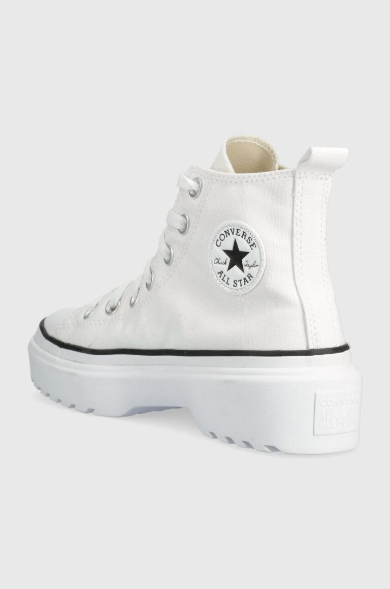 Converse tenisi Chuck Taylor AS Lugged Lift culoarea alb preţ