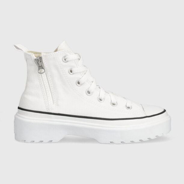 Converse tenisi Chuck Taylor AS Lugged Lift culoarea alb