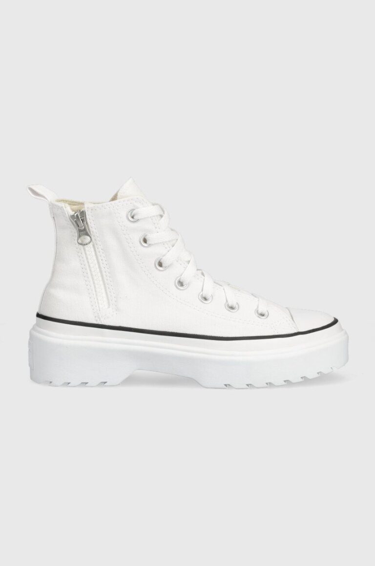 Converse tenisi Chuck Taylor AS Lugged Lift culoarea alb