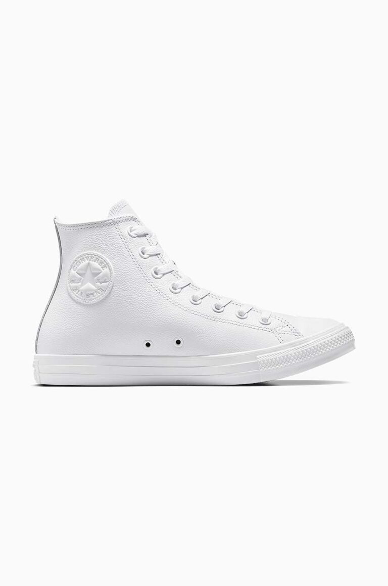 Converse - teniși Chuck Taylor All Star Leather 1T406-WhiteMono