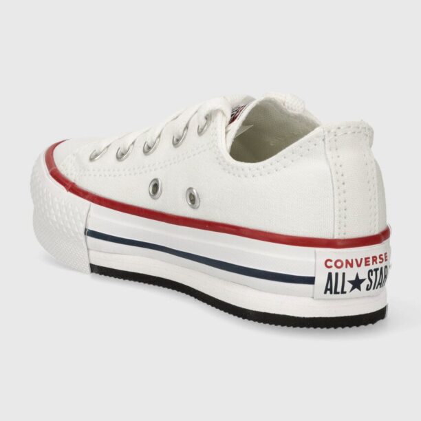 Converse tenisi copii culoarea alb preţ