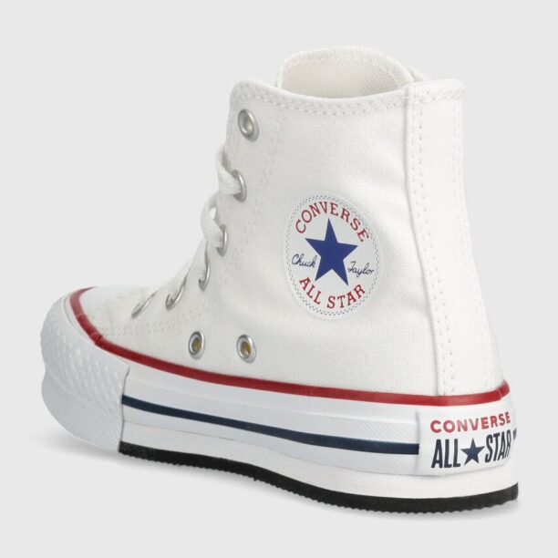 Converse tenisi copii culoarea alb preţ