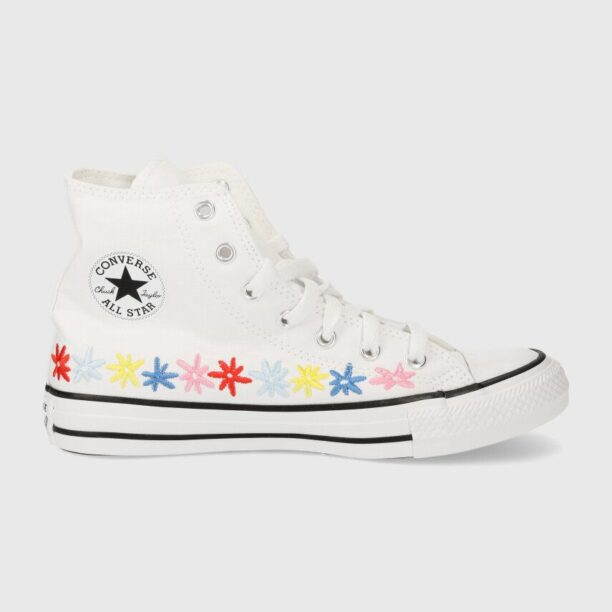 Converse tenisi copii culoarea alb