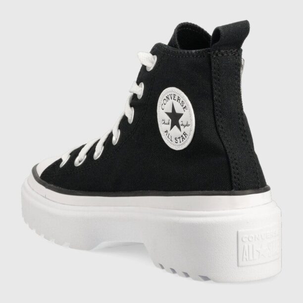 Converse tenisi copii culoarea negru preţ