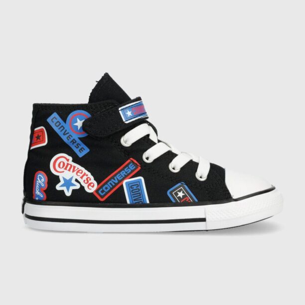 Converse tenisi copii culoarea negru