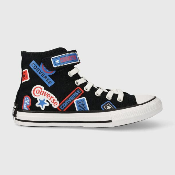 Converse tenisi copii culoarea negru