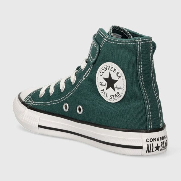 Converse tenisi copii culoarea verde preţ