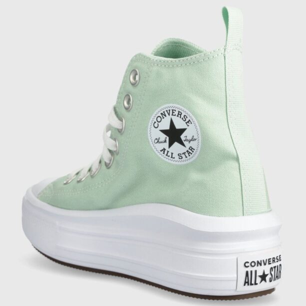 Converse tenisi copii culoarea verde preţ