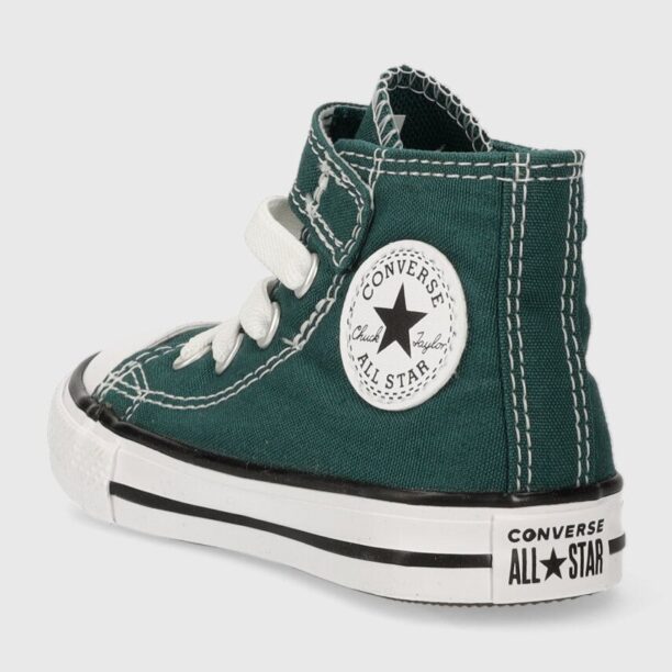 Converse tenisi copii culoarea verde preţ