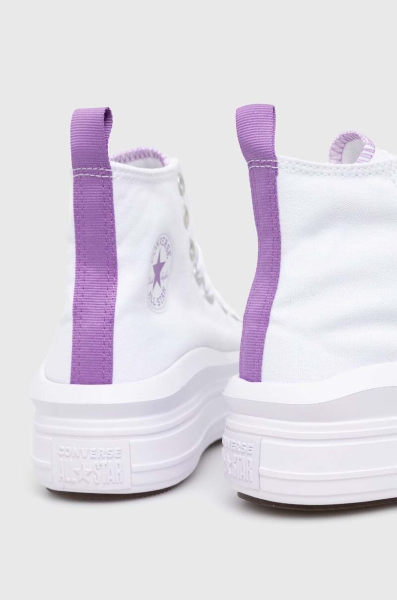 Converse tenisi culoarea alb preţ