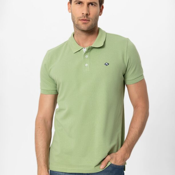 Preţ Cool Hill Tricou 'Miguel'  galben pastel / verde deschis