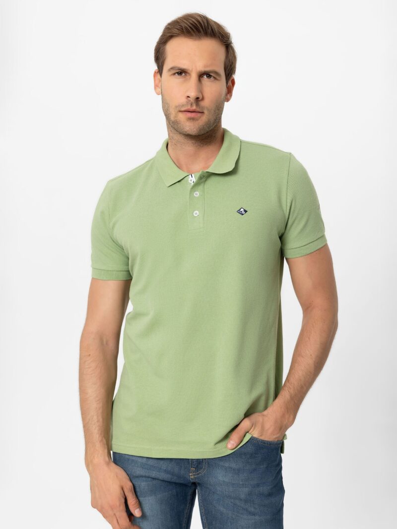 Preţ Cool Hill Tricou 'Miguel'  galben pastel / verde deschis