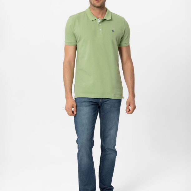 Original Cool Hill Tricou 'Miguel'  galben pastel / verde deschis