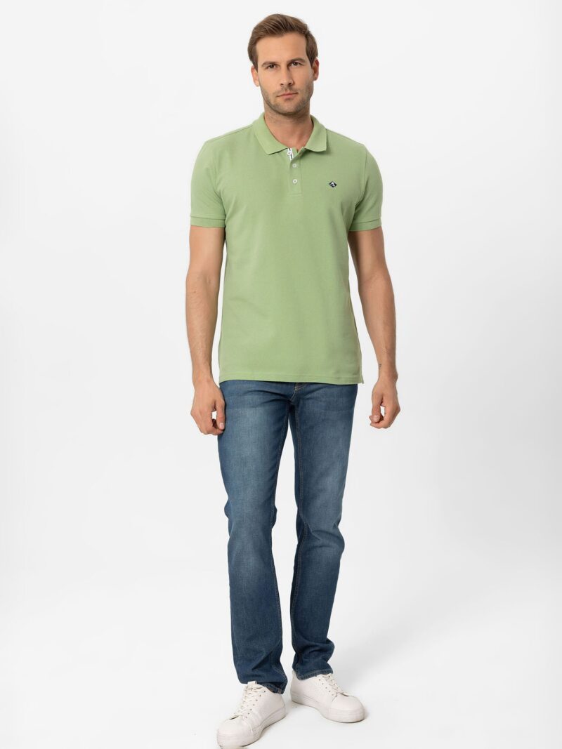 Original Cool Hill Tricou 'Miguel'  galben pastel / verde deschis