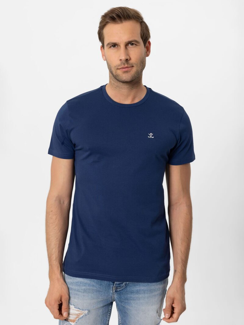 Preţ Cool Hill Tricou  bleumarin / indigo / alb