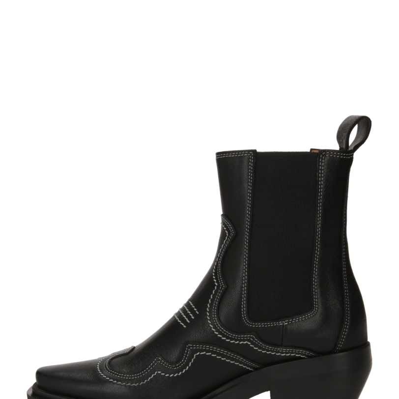 Copenhagen Ghete chelsea  negru / alb