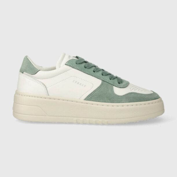 Copenhagen sneakers din piele CPH77 culoarea verde