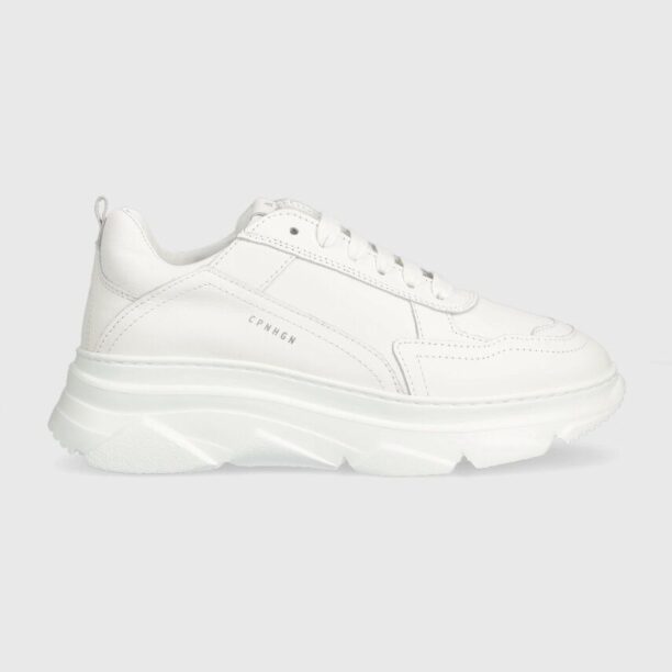 Copenhagen sneakers din piele culoarea alb