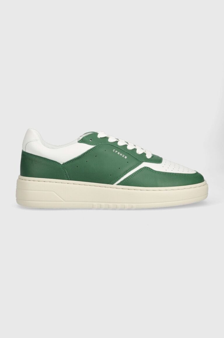 Copenhagen sneakers din piele culoarea verde