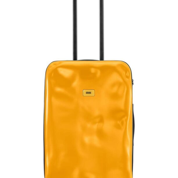 Crash Baggage valiza ICON Medium Size culoarea galben