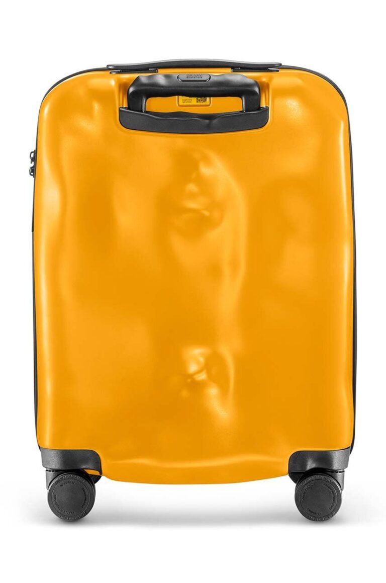 Crash Baggage valiza ICON Small Size culoarea galben preţ