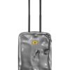 Crash Baggage valiza LUNAR Small Size culoarea argintiu