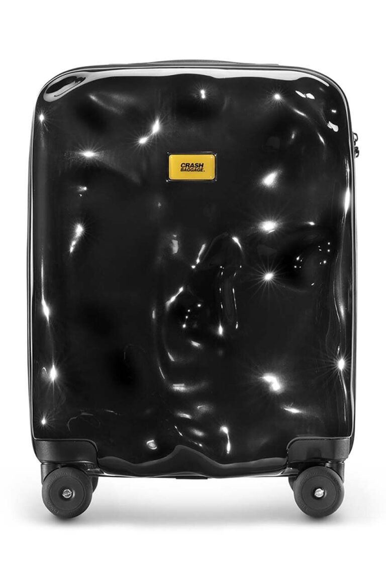 Crash Baggage valiza LUNAR Small Size culoarea negru