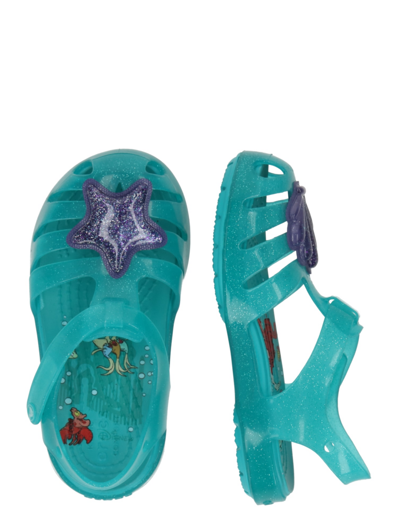 Crocs Pantofi deschiși  albastru aqua / mov închis