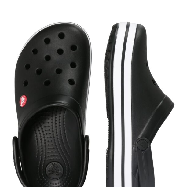 Crocs Saboţi 'Crocband'  negru / alb