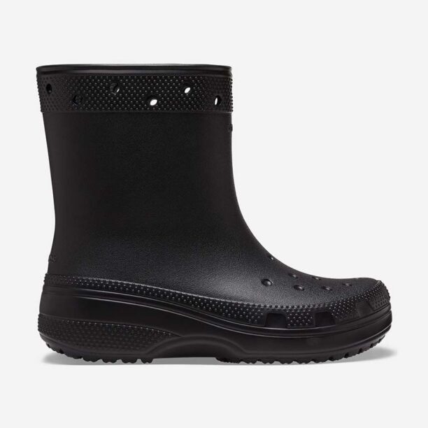 Crocs cizme Classic Rain Boot culoarea negru 208363.BLACK-BLACK