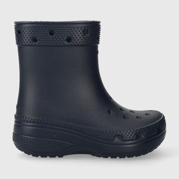 Crocs cizme copii culoarea albastru marin