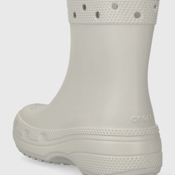 Crocs cizme copii culoarea gri preţ