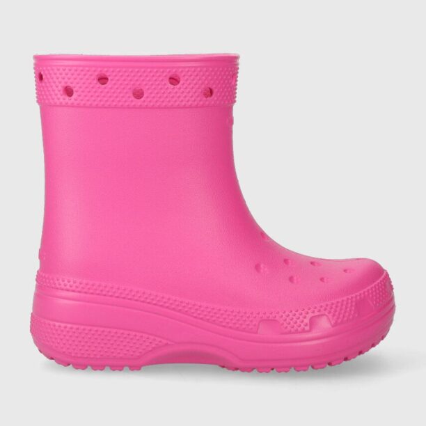 Crocs cizme copii culoarea roz