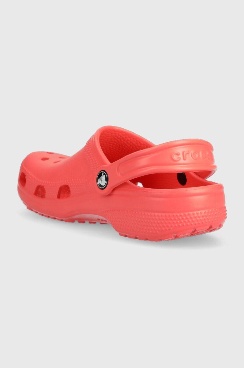 Crocs papuci CLASSIC KIDS CLOG culoarea rosu preţ