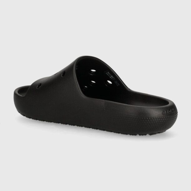 Crocs papuci CLASSIC SLIDE V culoarea negru preţ