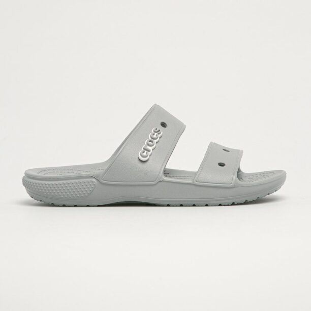 Crocs papuci Classic Sandal culoarea gri 10001