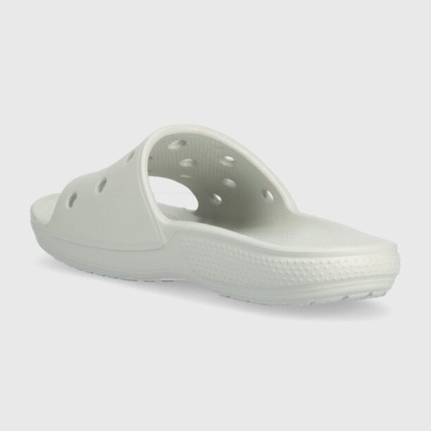 Crocs papuci Classic Slide culoarea gri 206121 preţ