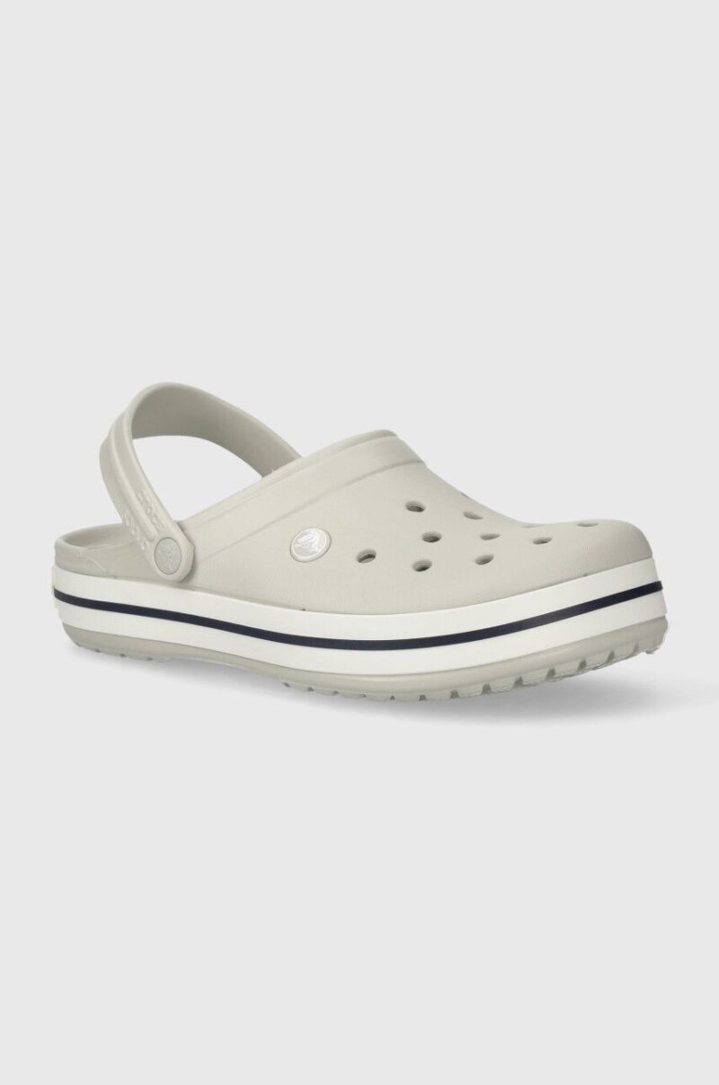 Crocs papuci Crocband culoarea gri