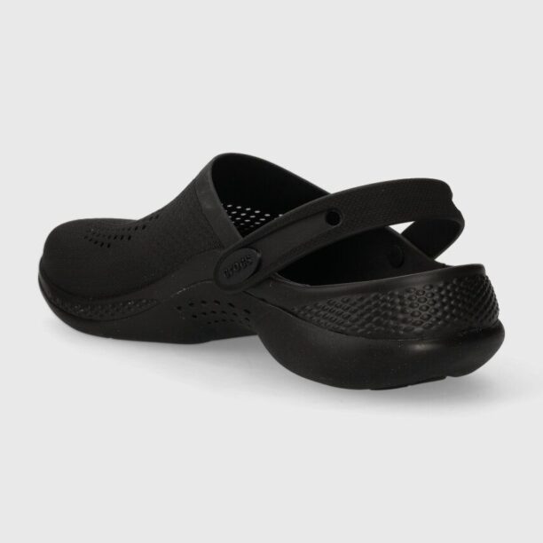 Crocs papuci Literide 360 Clog culoarea negru 206708 preţ