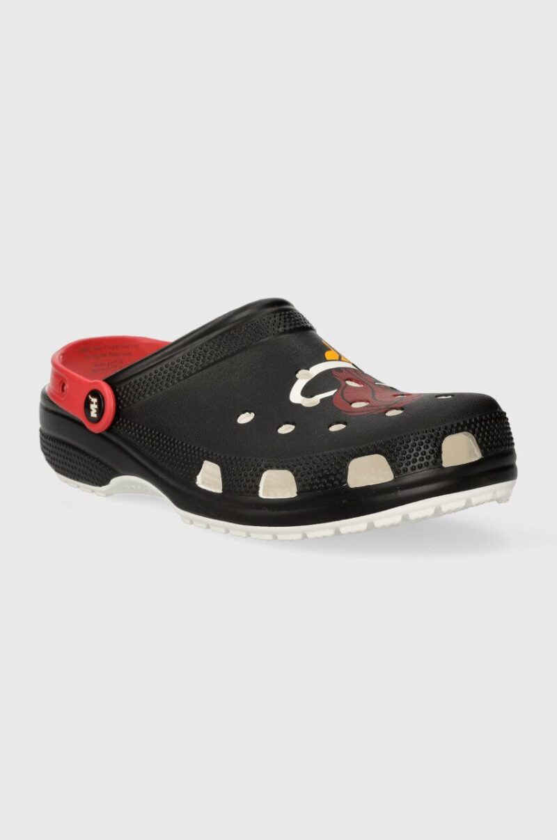 Crocs papuci NBA Miami Classic Clog culoarea negru 208861 preţ