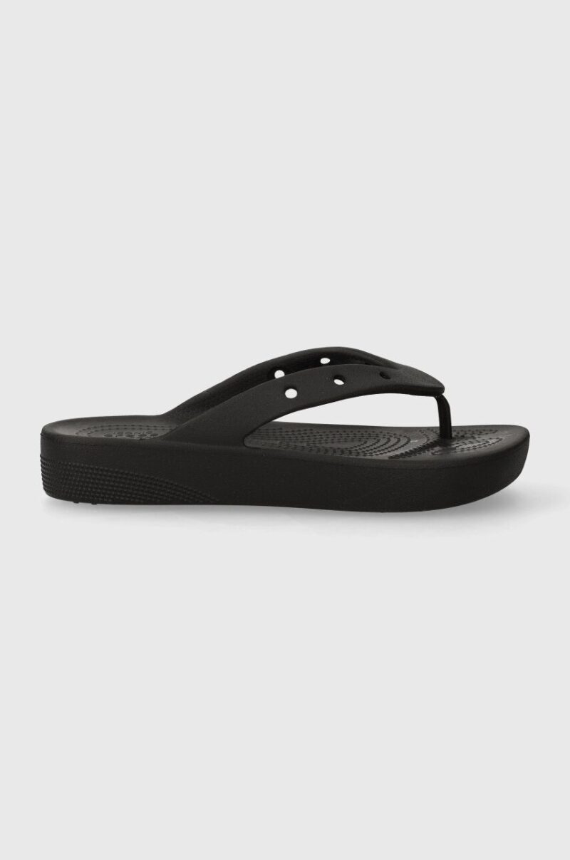 Crocs șlapi Classic Platform Flip femei