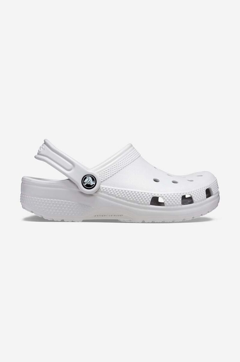 Crocs slapi copii Classic Kids Clog culoarea gri