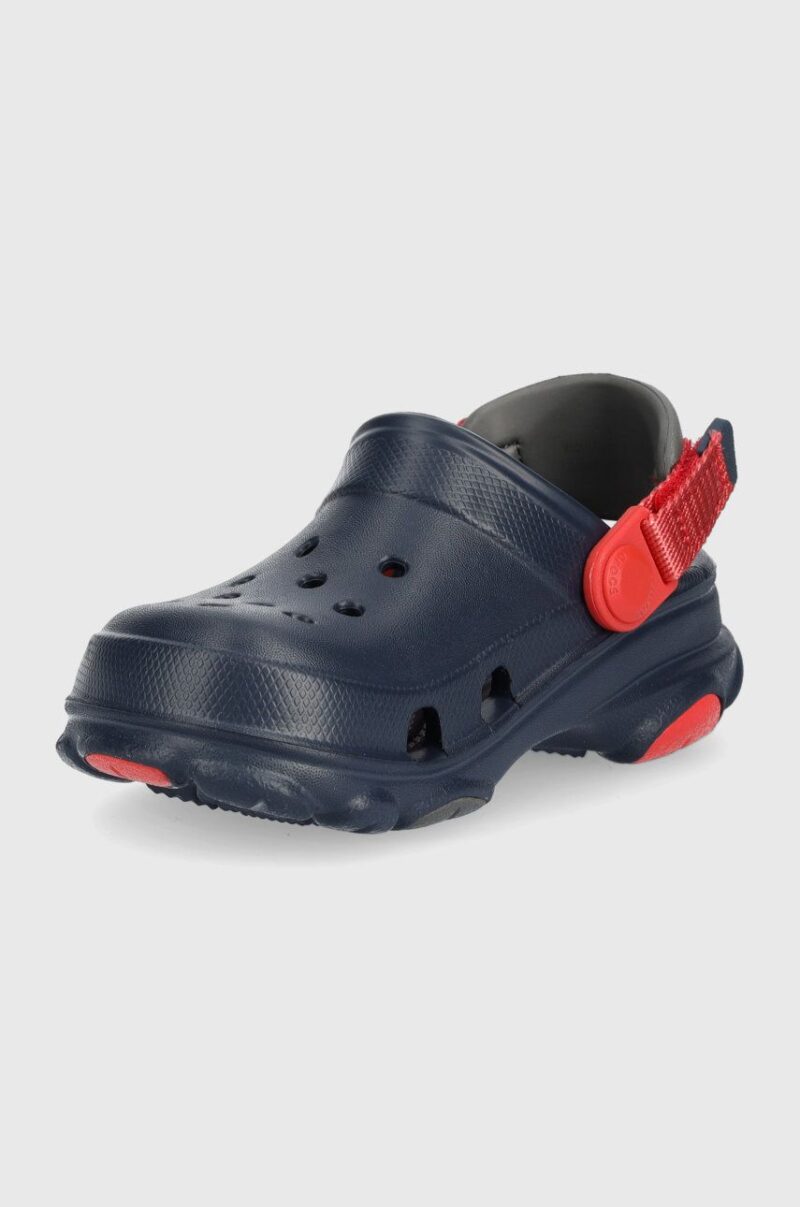 Crocs slapi copii culoarea albastru marin preţ