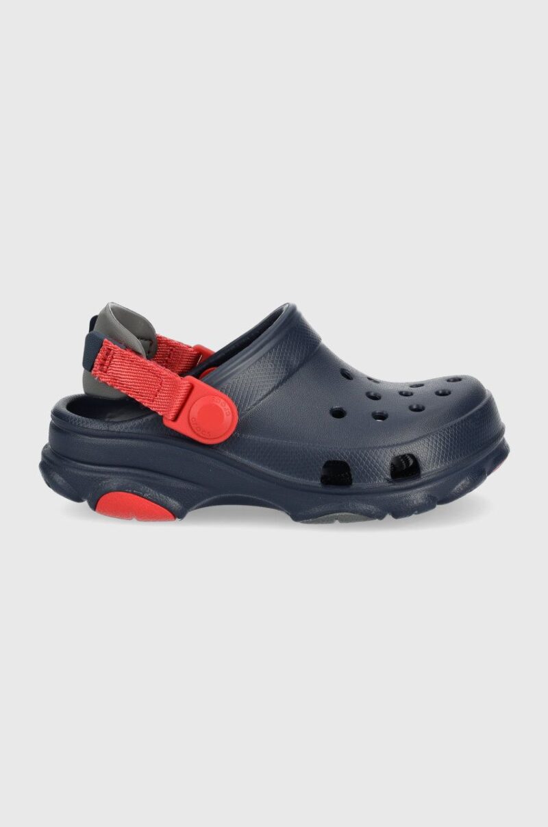 Crocs slapi copii culoarea albastru marin