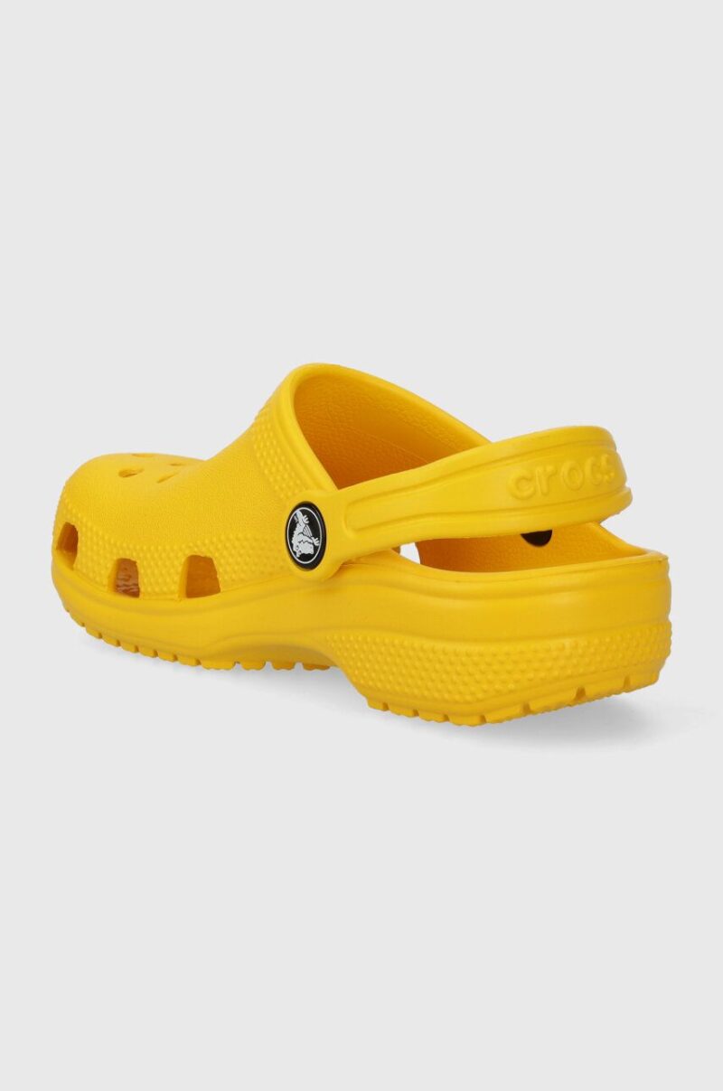 Crocs slapi copii culoarea galben preţ